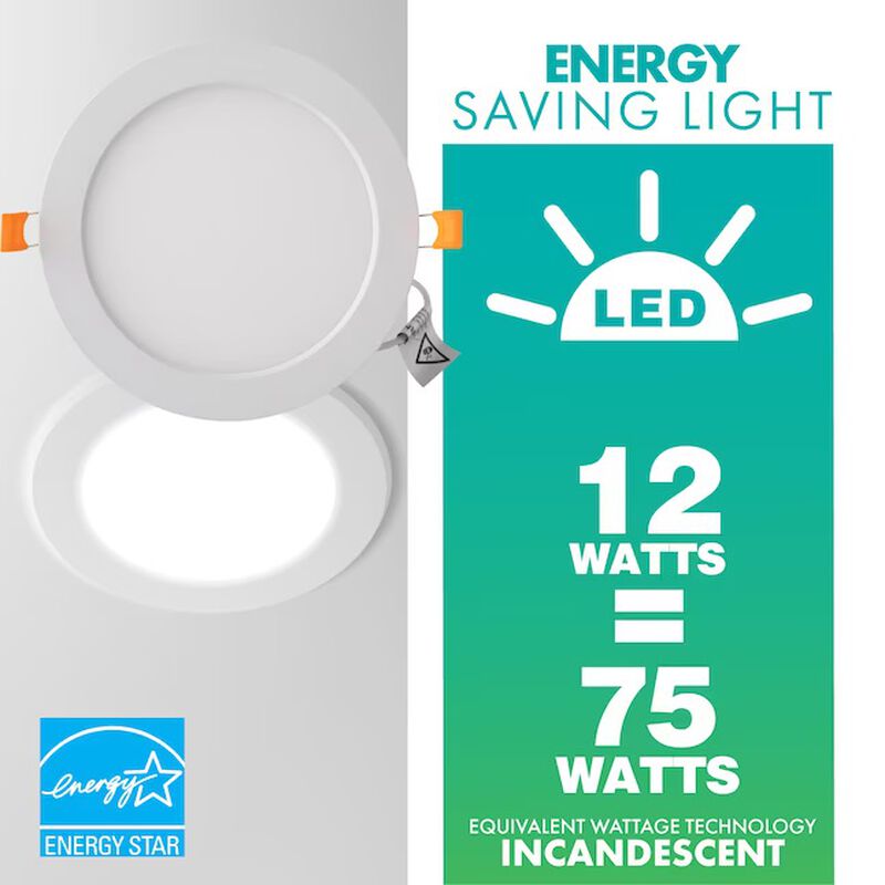 Simply Conserve Adjustable 12W LED Thin Wafer Downlight